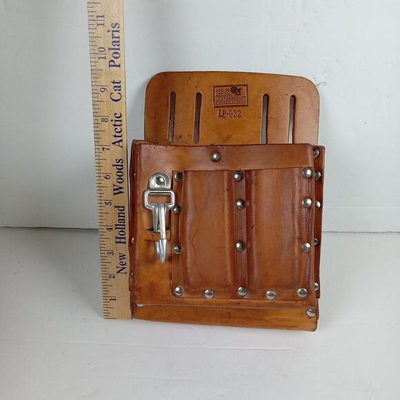 Vintage Action Leathercraft Tool Belt LP- 932 Commerce, CA - Picture 6 of 6
